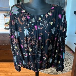 Free People Boho Blouse Size Medium